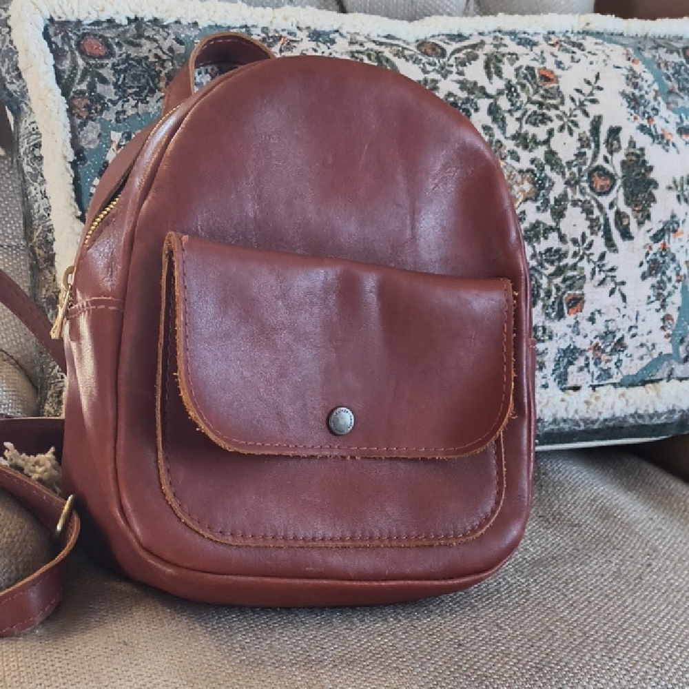 Portland Leather Goods "Mini Snap Backpack"
